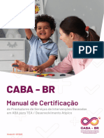 Manual Certificação CABA-BR - Grupo IBES