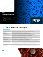 06 - IB Biology 2023 New Syllabus A2.2 Cell Structure PowerPoint (Autosaved) (Autosaved)