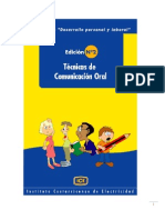 Técnicas de Comunicacion Oral SIN MUÑECOS