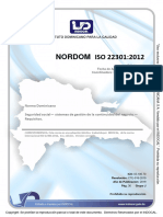 Nordom Iso 22301 - 2012 Continuidad Del Negocio