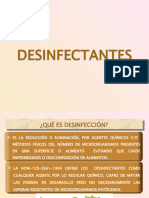 Desinfectantes