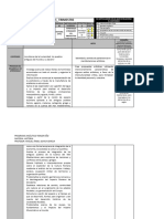 Programa Analítico Tercer Grado