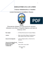 Universidad Peruana Los Andes: Facultad de Ciencias Administrativas y Contables