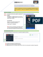 Instructivo Actualizacion de Datos IE y Personal