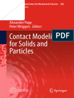 Contact Modeling For Solids and Particles