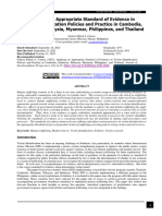 Applying An Appropriate Standard of Evidence in Victim Identification Policies and Practice in Cambodia, Indonesia, Malaysia, Myanmar, Philippines, and Thailand