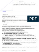 How To Verify Tax at The Table Level For Purchasing Documents (Doc ID 2251671.1)