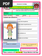 5to - FICHA DIA 04 - TUTORIA - Reconozco Mis Habilidades para Lograr Mis Metas