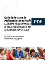 Pedagogia Con Corazon Guia de Lectura