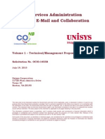 General Services Administration Enterprise E-Mail and Collaboration Services