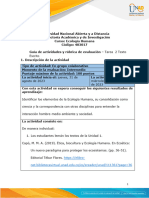 Guía de Actividades y Rúbrica de Evaluación - Unidad 1 - Tarea 2 - Texto Escrito