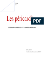 3-Les Péricardites Sémiologie