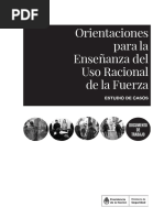 Orientaciones para La Enseñanza Del Uso de La Fuerza