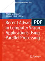 Recent Advances in Computer Vision Applications Using Parallel Processing