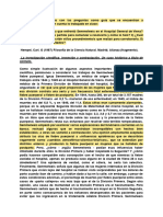 La Investigación Científica Invención y Contrastación. Un Caso Histórico A Título de Ejemplo.