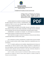 Instrução Normativa Nº05-2020 - Remoção Por Motivo de Saúde