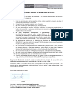 Declaraciones Jurada de Veracidad de Datos - Eri