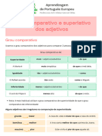 Grau Comparativo e Superlativo Dos Adjetivos