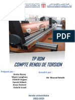 Compte Rendu Torsion