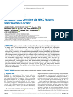 Deepfake Audio Detection Via MFCC Features Using Machine Learning