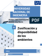 Distr. Y Zonfic. de Los Ambientes