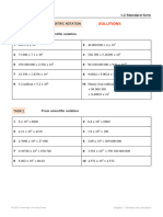 Reading and Writing Standard Form SOLUTIONS