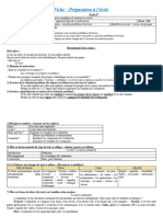 Préparation À L'écrit1 P2S1 1AM