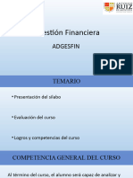 Semana 1 Teoría de Finanzas