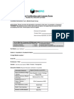 OnGrid BGV Form 