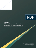 Manual Orientacoes para Elaboracao de Relatorios de Controle Externo