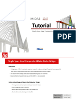 Steel Composite Bridge IRC (Manual Modelling)