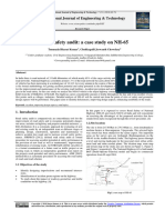 Road Safety Audit - A Case Study On NH-65