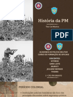 História Da Polícia Militar