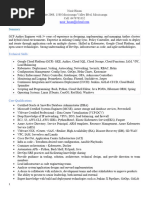 Sample Resume For Anthos Engineer - GCP