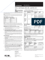 Instructions For S811+ Soft Starter, S811+N... and S811+R...