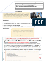 SEMANA 24 Inseguridad Ciudadana y Su Impacto