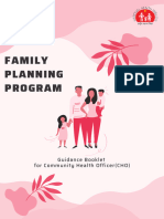 Family Planning Guidance Booklet For CHO