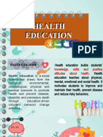 4 Health Education Part 1