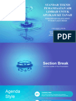 Water Drop Splash PowerPoint Templates