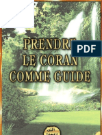 Prendre Le Coran Comme Guide