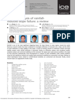 Ice Paper - Slope Stability Analysis of Rainfall Induced Slope Failure