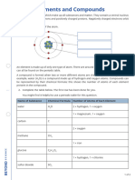 Atoms, Elements and Compounds HA