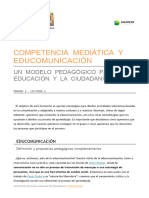 02 - Competencia Mediática y Educomunicación