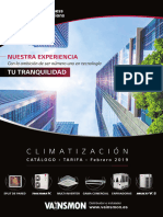 Catalogo Tarifa LG 2019