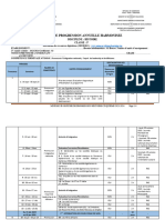 Fiche de Progression 5e 2023 Revisee