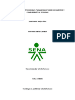 Mecanismos Constitucionales para La Solicitud de Documentos y Cumplimiento de Derechos...