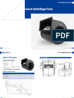 AC Dual Inlet Forward Centrifugal Fans: Longwell