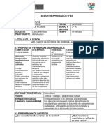 Sesión de Aprendizaje Embolillado