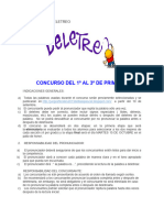 Concurso de Deletreo