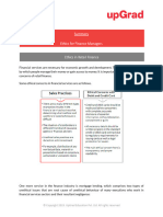 Summary Doc Ethics+for+Finance+Managers